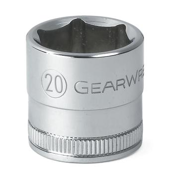 Image of 3/8" Drive 6 Point Standard Length Sockets - GearWrench