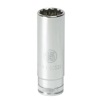 Image of 3/8" Drive 12 Point Deep Length Sockets - GearWrench
