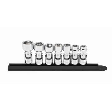 Image of 7 Pc. 3/8" Drive 6 Point SAE Flex Socket Set - GearWrench