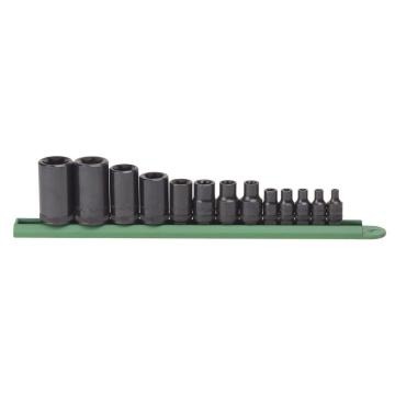 Image of 13 Pc. 1/4", 3/8", and 1/2" Drive External Torx® Socket Set - GearWrench