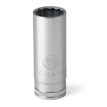 Image of 1/2" Drive 12 Point Deep Length Sockets - GearWrench