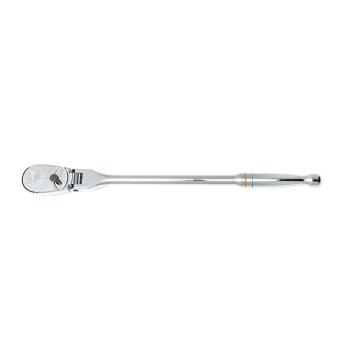 Image of 1/2" Drive 90-Tooth Flex Head Teardrop Ratchet 432mm (17") - GearWrench