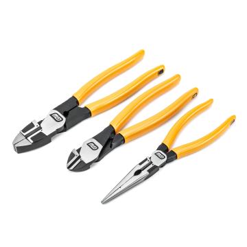 Image of 3 Pc. Pitbull Dipped Handle Plier Set - GW