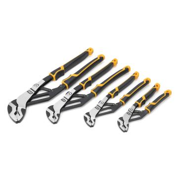 Image of 4 Pc. Pitbull Auto-Bite™ Tongue & Groove Dual Material Pliers - GW