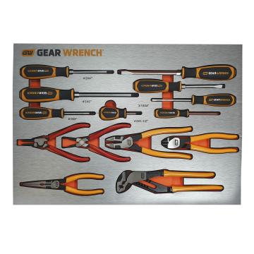Image of 14 Pc. Screwdrivers & Pliers Set in EVA Tray