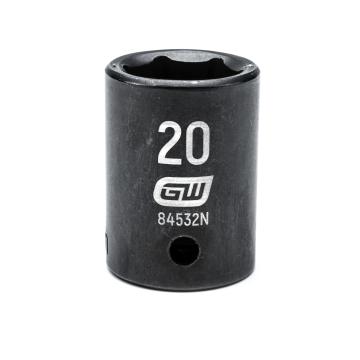Image of 1/2" Drive 6 Point Standard Impact Sockets - GearWrench
