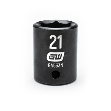 Image of 1/2" Drive 6 Point Standard Impact Sockets - GearWrench
