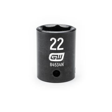 Image of 1/2" Drive 6 Point Standard Impact Sockets - GearWrench