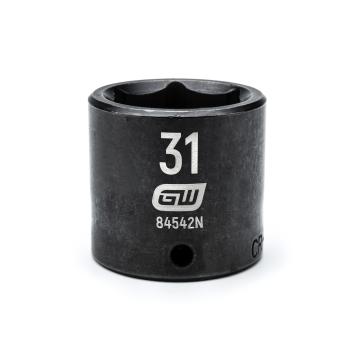 Image of 1/2" Drive 6 Point Standard Impact Sockets - GearWrench