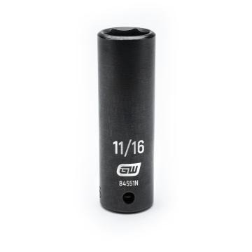 Image of 1/2" Drive 6 Point Deep Impact Sockets - GearWrench