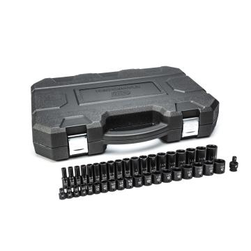 Image of 39 Pc. 1/2" Drive 6 Point SAE Std./Deep Impact Socket Set - GearWrench