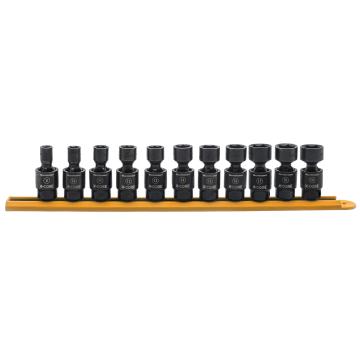 Image of 11 Pc. 3/8" Drive 6 Point Metric X-Core™ Impact Universal Socket Set - GearWrench