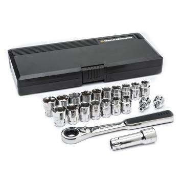 Image of 21 Pc. 3/8" Drive Metric Pass-Thru™ Set - GearWrench