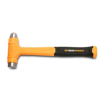 Image of the GEARWRENCH  16 oz. Dead Blow Ball Pein Hammer on a white background with the hammer head on the left and the handle on the right