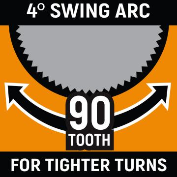 GW 4 DEGREE SWING ARC ICON