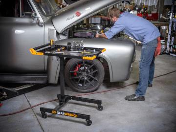 Image of Adjustable Height Mobile Work Table - GW